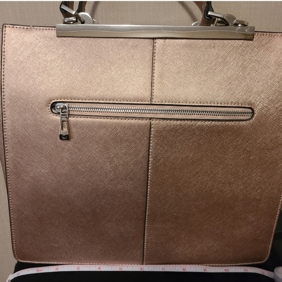 Céline Dion Metallic Rose Gold Bag Pictures DO NOT show the beauty. - Picture 2 of 3